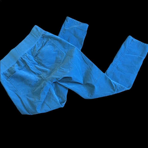 GAP Maternity Blue Skinny Cords 30/10R Always Skinny Maternity Cords - Picture 3 of 9